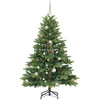 Dirbtinė Kalėdų eglutė su 150 LED Žalia 150 cm PE ir PVC