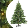 Dirbtinė Kalėdų eglutė su 150 LED Žalia 120 cm PE ir PVC