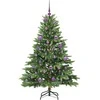 Dirbtinė Kalėdų eglutė su 150 LED Žalia 150 cm PE ir PVC