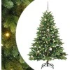 Dirbtinė Kalėdų eglutė su 150 LED Žalia 150 cm PE ir PVC