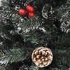 Dirbtinė Kalėdų eglutė Žalia 120 cm PVC, plastikas ir plienas