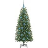Dirbtinė Kalėdų eglutė su 150 LED Žalia 150 cm PE ir PVC