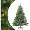 Dirbtinė Kalėdų eglutė su 150 LED Žalia 120 cm PE ir PVC