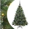 Dirbtinė Kalėdų eglutė su 150 LED Žalia 120 cm PE ir PVC