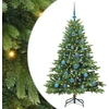 Dirbtinė Kalėdų eglutė su 150 LED Žalia 150 cm PE ir PVC