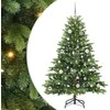 Dirbtinė Kalėdų eglutė su 150 LED Žalia 150 cm PE ir PVC