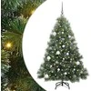 Dirbtinė Kalėdų eglutė su 150 LED Žalia 150 cm PE ir PVC