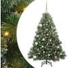 Dirbtinė Kalėdų eglutė su 150 LED Žalia 150 cm PE ir PVC