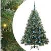 Dirbtinė Kalėdų eglutė su 150 LED Žalia 150 cm PE ir PVC