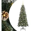 Dirbtinė Kalėdų eglutė Žalia 150 cm PVC, plastikas ir plienas