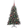 Dirbtinė Kalėdų eglutė Žalia 120 cm PVC, plastikas ir plienas