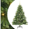 Dirbtinė Kalėdų eglutė su 150 LED Žalia 150 cm PE ir PVC