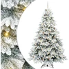 Dirbtinė Sulankstoma Kalėdų Eglutė 240 cm 300 LED Šilta balta