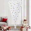 Dirbtinė Kalėdų eglutė su 300 LED Balta 210 cm PVC ir plienas