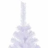 Dirbtinė Kalėdų eglutė su 300 LED Balta 210 cm PVC ir Plienas