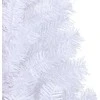 Dirbtinė Kalėdų eglutė su 300 LED Balta 210 cm PVC ir Plienas