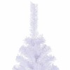 Dirbtinė Kalėdų eglutė su 300 LED Balta 240 cm PVC ir Plienas