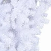 Dirbtinė Kalėdų eglutė su 300 LED Balta 210 cm PVC ir Plienas