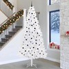 Dirbtinė Kalėdų eglutė su 300 LED Balta 300 cm PVC ir Plienas
