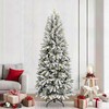 Dirbtinė kalėdinė eglutė su rutuliuku 240 cm 300 LED