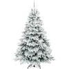 Dirbtinė Sulankstoma Kalėdų Eglutė 240 cm 300 LED Šilta balta
