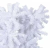 Dirbtinė Kalėdų eglutė su 300 LED Balta 210 cm PVC ir Plienas