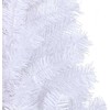 Dirbtinė Kalėdų eglutė su 300 LED Balta 240 cm PVC ir Plienas