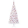 Dirbtinė Kalėdų eglutė su 300 LED Balta 210 cm PVC ir Plienas