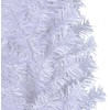 Dirbtinė Kalėdų eglutė su 300 LED Balta 210 cm PVC ir Plienas