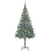 Dirbtinė Kalėdų eglutė su 300 LED Žalia 180 cm PVC ir plienas