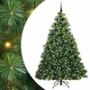 Dirbtinė Kalėdų eglutė su 300 LED Žalia 210 cm PE ir PVC