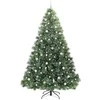 Dirbtinė Kalėdų eglutė su 300 LED Žalia 240 cm PE ir PVC