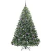 Dirbtinė Kalėdų eglutė su 300 LED Žalia 210 cm PE ir PVC