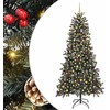 Dirbtinė Kalėdų eglutė su 300 LED Žalia 129.5 x 129.5 x 240 cm