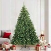 Dirbtinė Kalėdų eglutė su 300 LED Žalia 210 cm PE ir PVC
