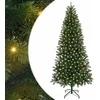 Dirbtinė Kalėdų eglutė su 300 LED Žalia 180 cm PE ir PVC