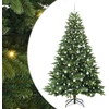 Dirbtinė Kalėdų eglutė su 300 LED Žalia 210 cm PE ir PVC
