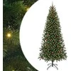 Dirbtinė Kalėdų eglutė su 300 LED Žalia 240 cm PE ir PVC