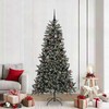 Dirbtinė Kalėdų eglutė Žalia 210 cm PVC, plastikas ir plienas