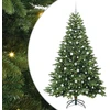 Dirbtinė Kalėdų eglutė su 300 LED Žalia 210 cm PE ir PVC