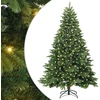 Dirbtinė Kalėdų eglutė su 300 LED Žalia 180 cm PE ir PVC