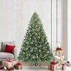 Dirbtinė Kalėdų eglutė su 300 LED Žalia 210 cm PE ir PVC