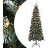 Dirbtinė Kalėdų eglutė Žalia 210 cm PVC, plastikas ir plienas