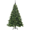 Dirbtinė Kalėdų eglutė su 300 LED Žalia 210 cm PE ir PVC
