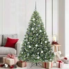 Dirbtinė Kalėdų eglutė su 300 LED Žalia 180 cm PE ir PVC