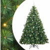 Dirbtinė Kalėdų eglutė su 300 LED Žalia 240 cm PE ir PVC