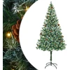 Dirbtinė Kalėdų eglutė su 300 LED Žalia 180 cm PVC ir plienas