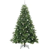 Dirbtinė Sulankstoma Kalėdų Eglutė 240 cm 300 LED Šilta balta
