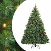 Dirbtinė Kalėdų eglutė su 300 LED Žalia 240 cm PE ir PVC