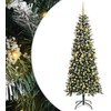 Dirbtinė Kalėdų eglutė su 300 LED Žalia 96 x 96 x 240 cm